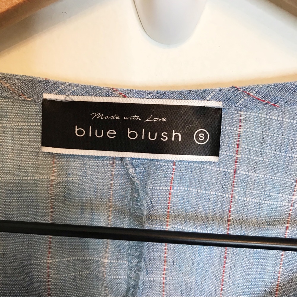 Blue blush two piece short set - Picture 4 of 4